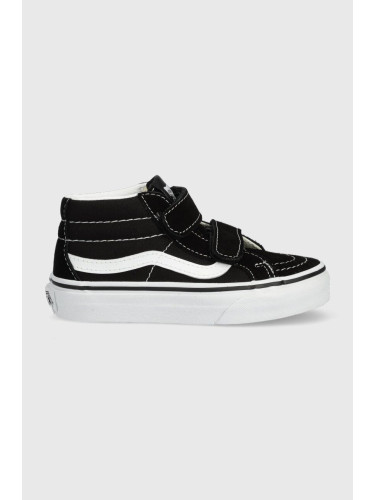 Детски високи кецове Vans UY SK8-Mid Reissue V VN00018TBD61 в черно