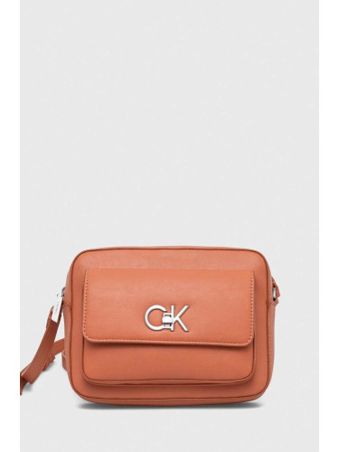 Чанта Calvin Klein в оранжево K60K611083