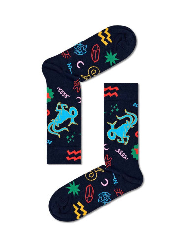 Чорапи Happy Socks Zodiac Capricorn в тъмносиньо