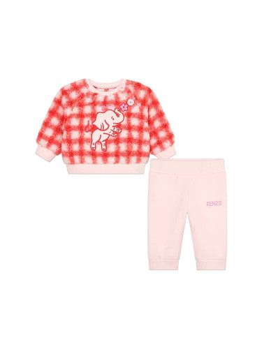 Комплект за бебета Kenzo Kids в червено