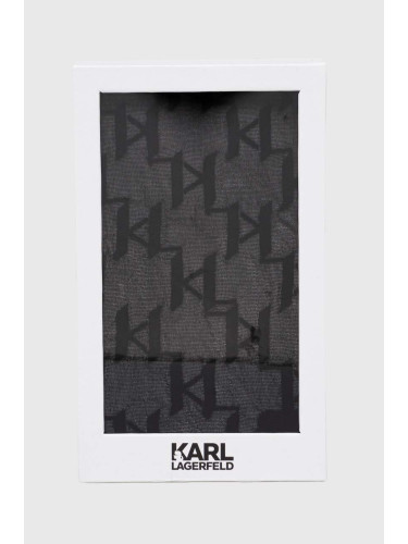 Чорапогащи Karl Lagerfeld в черно