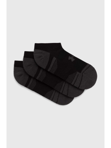 Чорапи Under Armour (3 броя) в черно