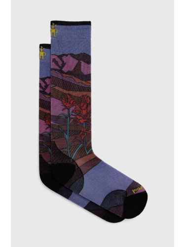 Ски чорапи Smartwool Ski Zero Cushion Floral Field Print OTC