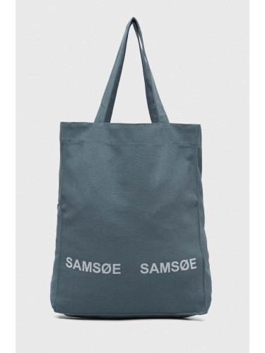 Чанта Samsoe Samsoe Luca в синьо UNI214000