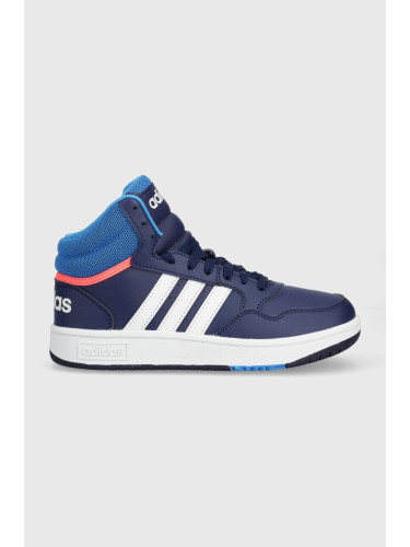 Детски маратонки adidas Originals HOOPS MID 3. K в синьо