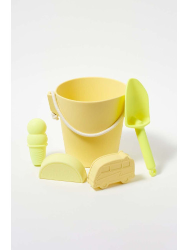 Комплект играчки за пясък SunnyLife Silicone Bucket & Spade Set (5 броя)