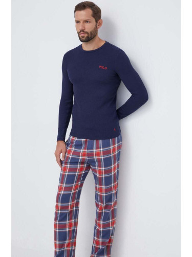 Пижама Polo Ralph Lauren мъжка с десен