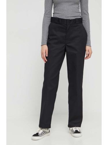 Панталон Dickies 874 в черно със стандартна кройка, с висока талия