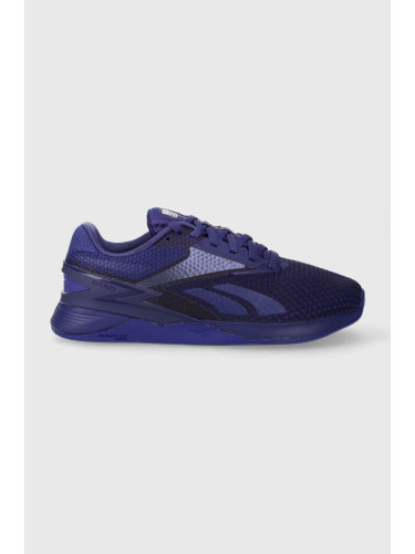 Обувки за трениране Reebok Nano x3 в лилаво