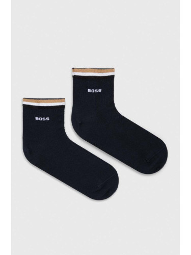 Чорапи BOSS (2 броя) в синьо 50491195