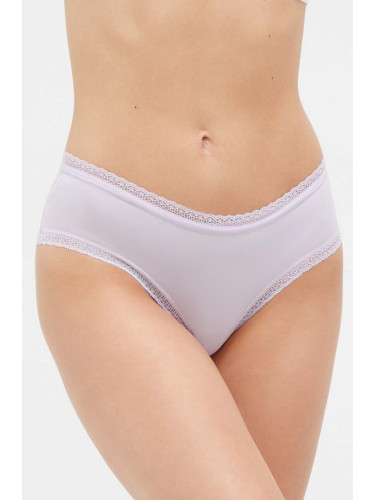 Бикини Calvin Klein Underwear в лилаво 000QD3767E