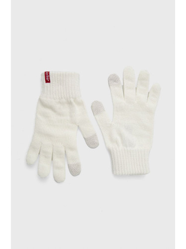 Ръкавици Levi's дамски в бяло