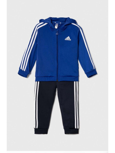 Бебешки анцуг adidas в тъмносиньо