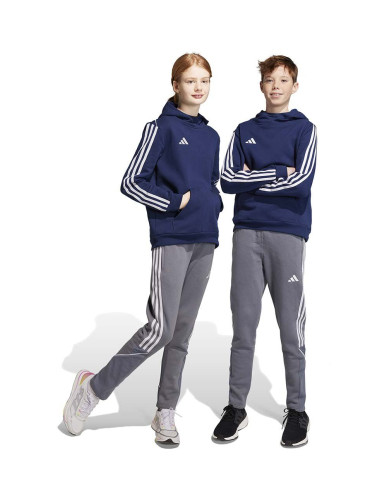 Детски спортен панталон adidas Performance TIRO23L SW PNTY в сиво с десен