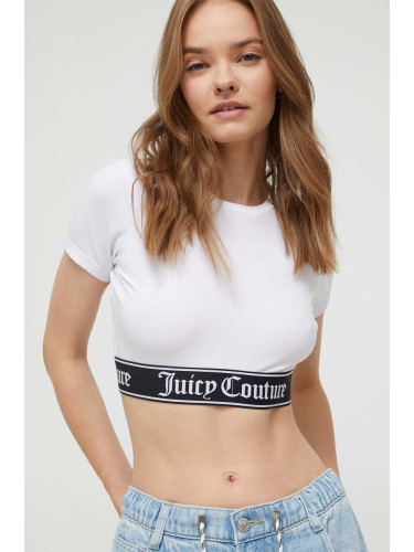 Тениска Juicy Couture в бяло