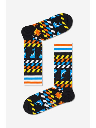 Чорапи Happy Socks в черно