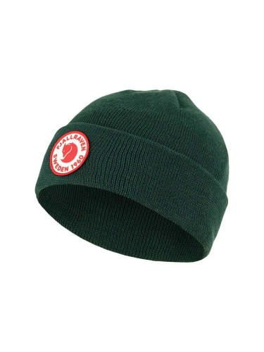 Детска шапка Fjallraven Kids 1960 Logo Hat в зелено