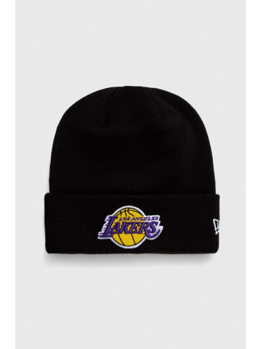 Шапка New Era в черно  LOS ANGELES LAKERS