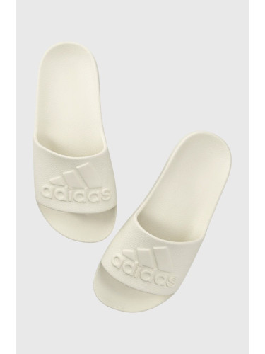 Чехли adidas в бежово