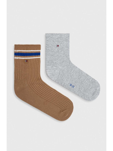 Чорапи Tommy Hilfiger (2 броя) в сиво