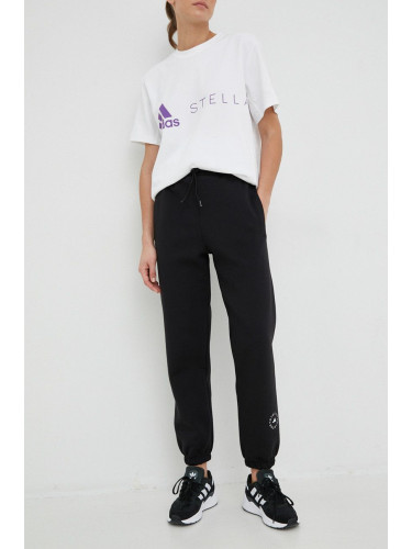 Спортен панталон adidas by Stella McCartney 0 в черно с изчистен дизайн HR2208