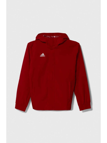 Детско яке adidas Performance ENT22 AW JKTY в червено