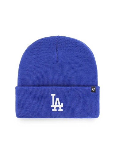 Шапка 47 brand MLB Los Angeles Dodgers в синьо