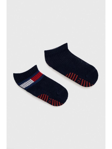 Детски чорапи Tommy Hilfiger (2 броя) в тъмносиньо