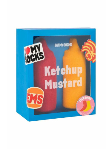 Чорапи Eat My Socks Ketchup & Mustard (2 чифта)