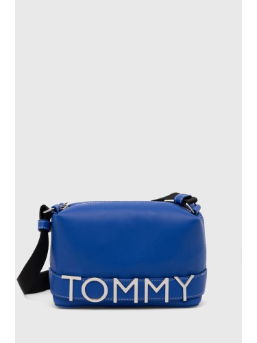 Чанта Tommy Jeans в синьо
