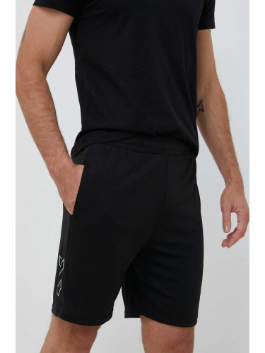 Къс панталон за трениране Hummel Flex Mesh hmlTE SHORTS в черно