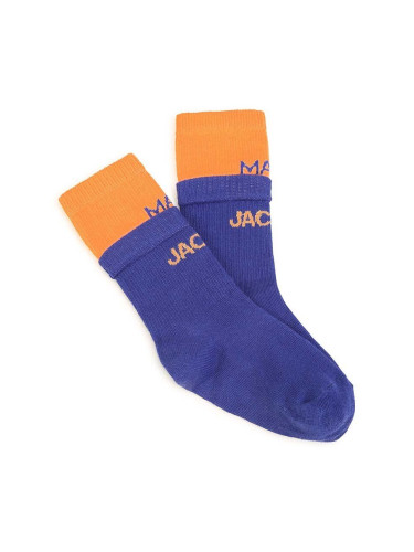 Детски чорапи Marc Jacobs в тъмносиньо