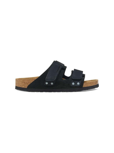 Велурени чехли Birkenstock Uji в черно 1024832