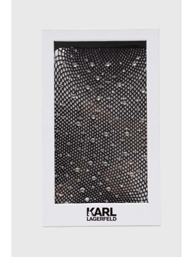 Чорапогащи Karl Lagerfeld в черно