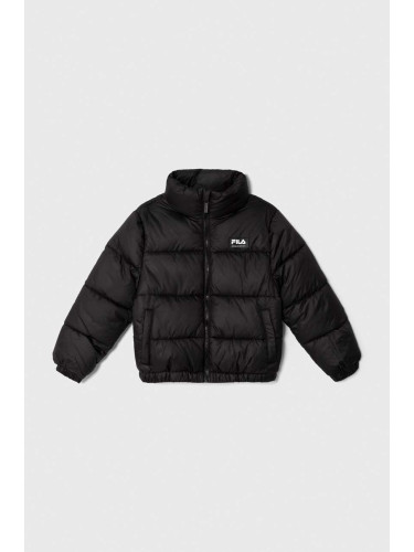 Детско яке Fila THELKOW blocked padded jacket в черно