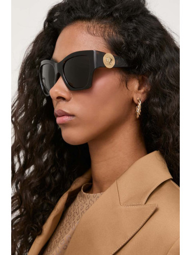 Слънчеви очила Versace в кафяво 0VE4452
