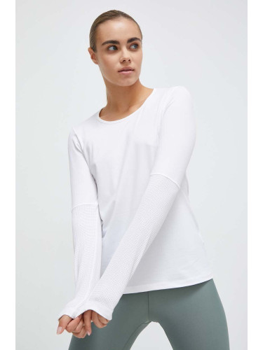 Блуза с дълги ръкави за трениране Casall Essential в бяло
