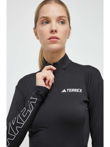 Спортен суичър adidas TERREX Xperior в черно с принт