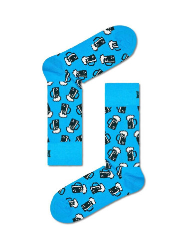 Чорапи Happy Socks Beer Sock в синьо