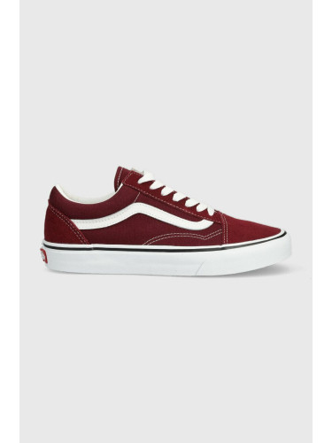 Ниски кецове Vans Old Skool в бордо VN0A38G15U71