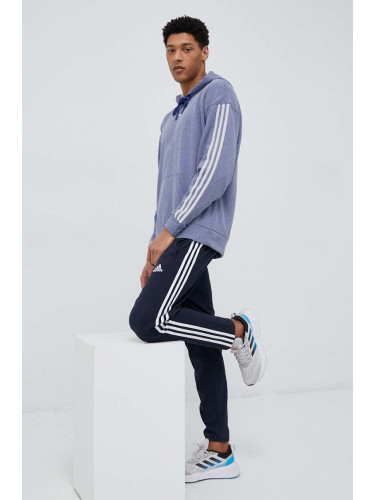 Панталон за трениране adidas Essentials в тъмносиньо с апликация