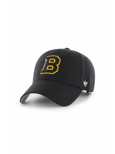 47 brand - Шапка NHL Chicago Bruins Boston HVIN-MVP01WBV-BK33