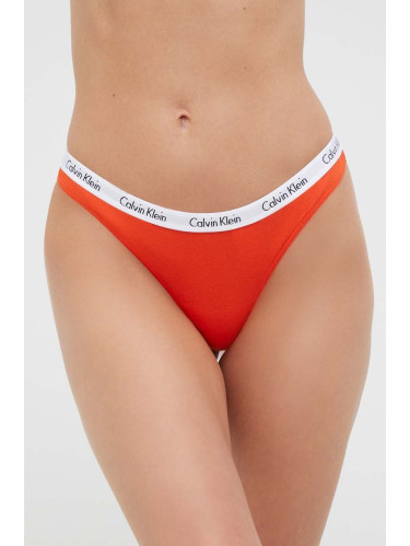 Прашки Calvin Klein Underwear (5 броя) в оранжево 000QD3585E