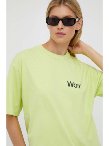 Тениска Won Hundred в зелено