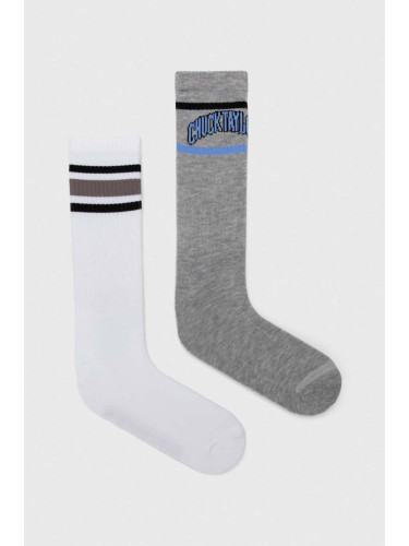 Чорапи Converse (2 броя) в бяло