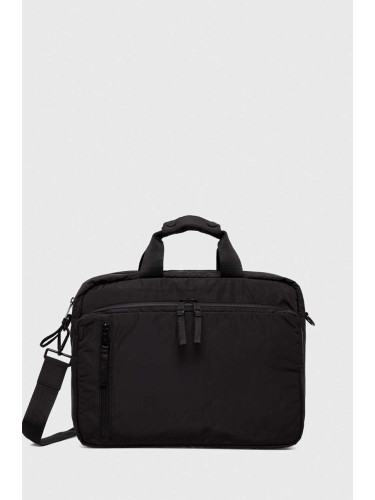 Чанта за лаптоп Marc O'Polo в черно