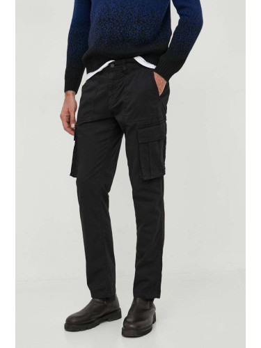 Панталон Sisley в черно с кройка тип карго