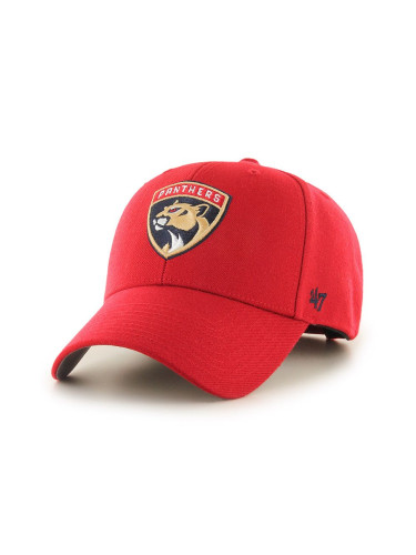 47 brand - Шапка с козирка NHL Florida Panthers