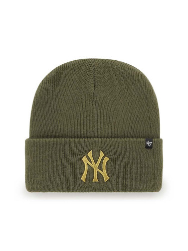 Шапка 47 brand Mlb New York Yankees в кафяво