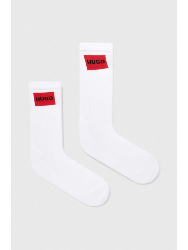 Чорапи HUGO (2 броя) в бяло 50510640